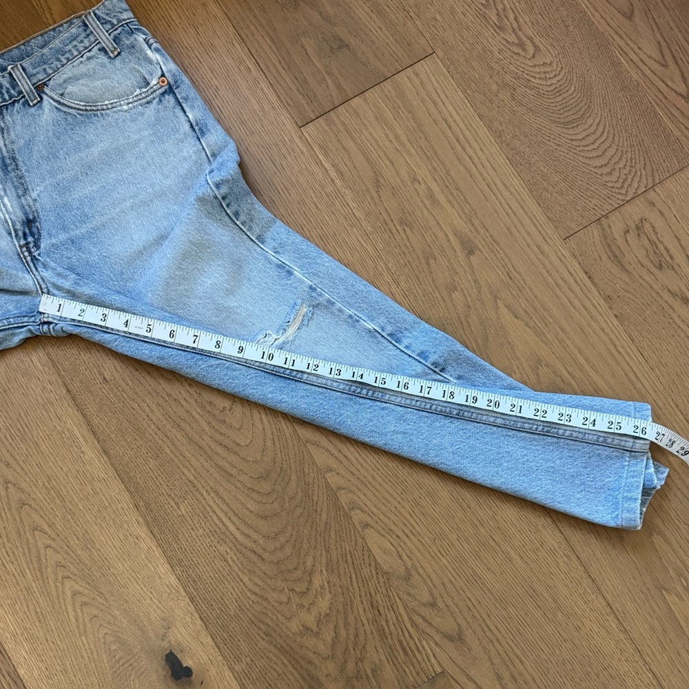 Levi’s 505 Straight Leg - Vintage 90s - Made in Brazil - 33 x 26.5 - Picture 6 of 9